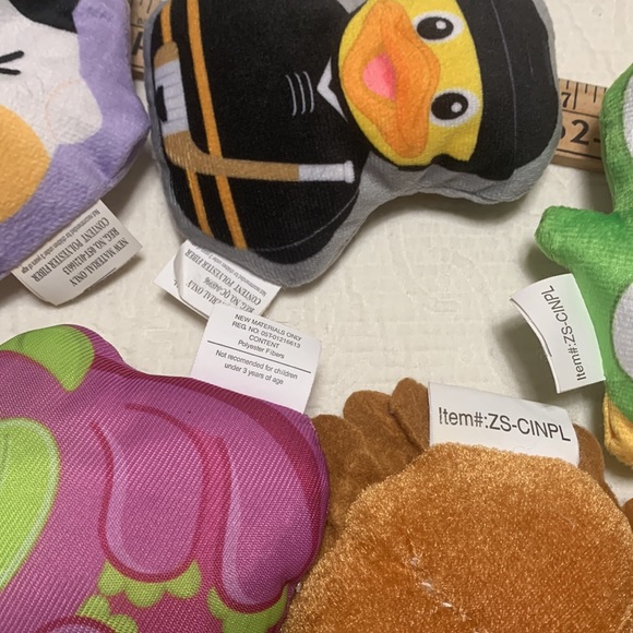 18 Food/Animal Printed Fabric Plushies - Picture 9 of 9